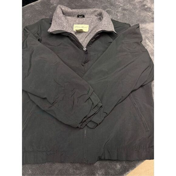 Eddie Bauer Other - Eddie Bauer Men’s Small black and grey medium weight black jacket!